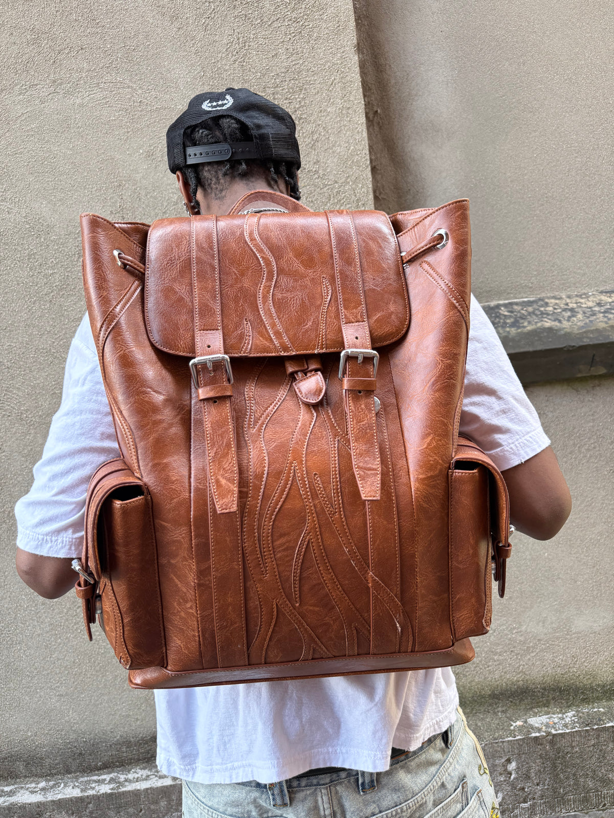 'rooted' backpack
